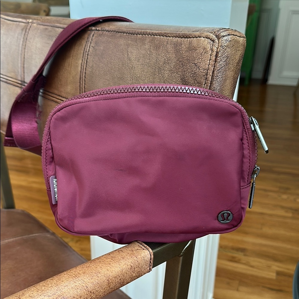 lululemon athletica Burgundy Crossbody Bag